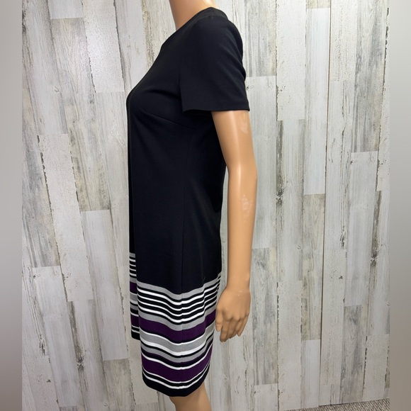 Calvin Klein Striped‎ Tricot Dress - Picture 5 of 10